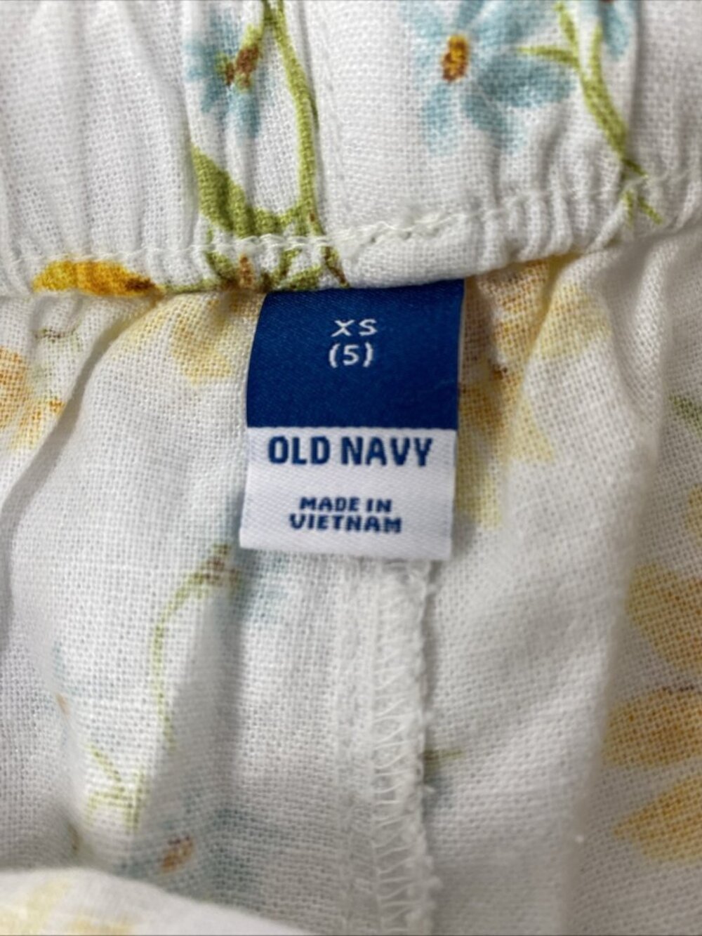Lot of 2 Girls Size XS Clothes Old Navy Floral Ruffle Dress Sunflower Shorts - Picture 6 of 12
